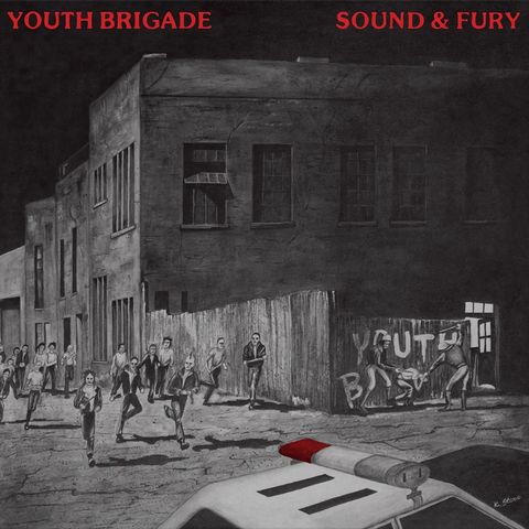 YOUTH BRIGADE "Sound and Fury" LP (Yellow Vinyl)