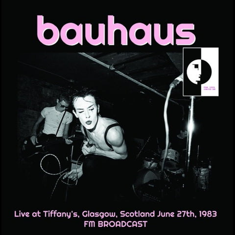 BAUHAUS "Live at Tiffany's, Glasgow Scotland 6/27/83" LP (Pink Vinyl)