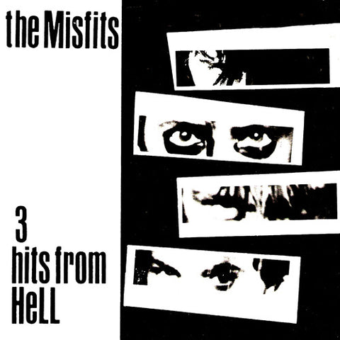 MISFITS "3 Hits from Hell" 7" (Color Vinyl Available)