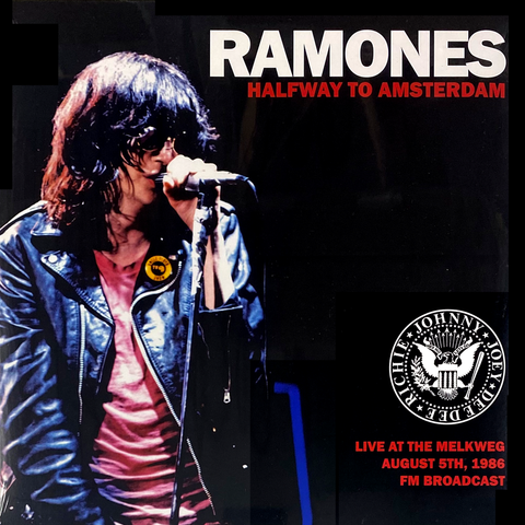RAMONES "Halfway to Amsterdam, Live at the Melkweg 1986" LP (Pink Vinyl)