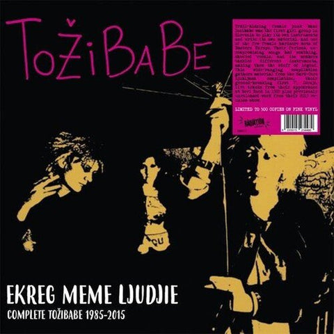TOZIBABE "Ekreg Meme Ljudjie: Complete Tozibabe" LP (Color Vinyl)