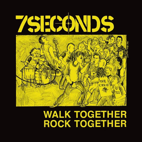 7 SECONDS "Walk Together, Rock Together: Deluxe Edition" LP (Yellow Vinyl)