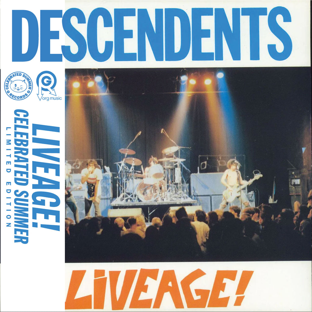 PREORDER: DESCENDENTS "Liveage!" LP (Celebrated Summer Records Version)