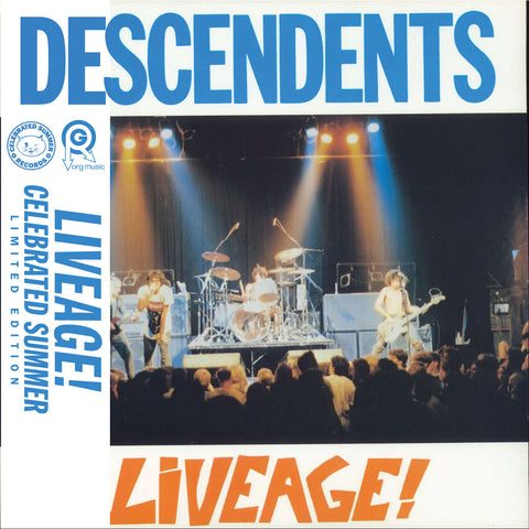PREORDER: DESCENDENTS "Liveage!" LP (Celebrated Summer Records Version)