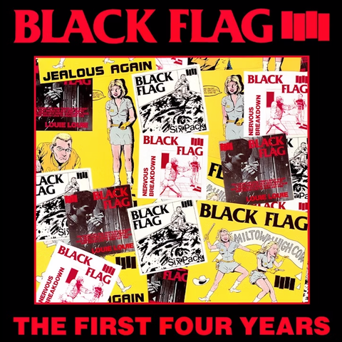 BLACK FLAG "The First Four Years" LP