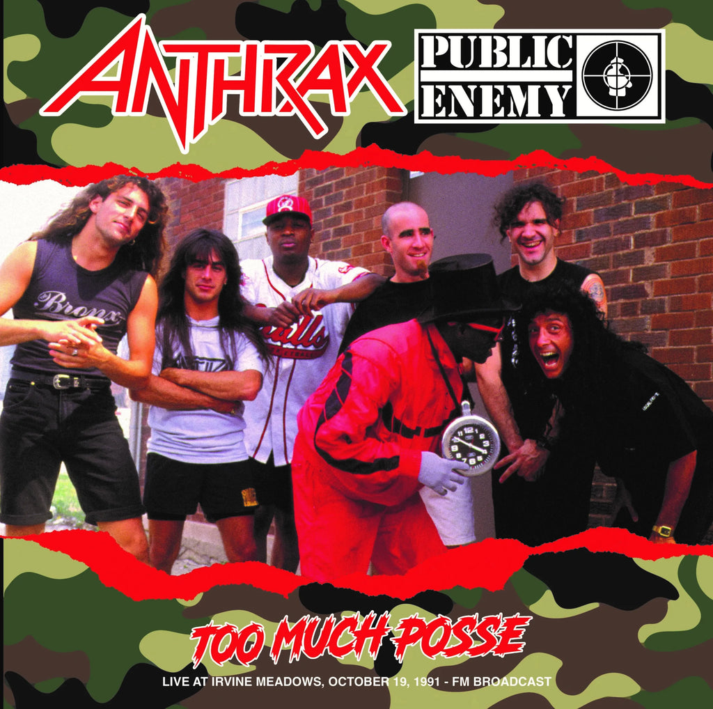 ANTHRAX "Too Much Posse: Live at Irvine Meadows 1991" LP (Color Available)