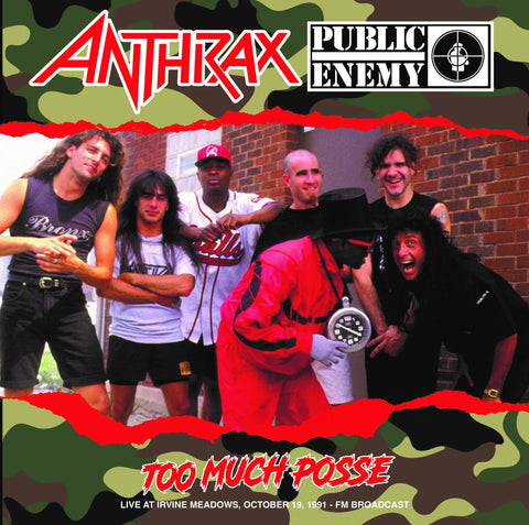 ANTHRAX "Too Much Posse: Live at Irvine Meadows 1991" LP (Color Available)