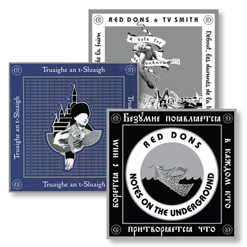 RED DONS - Three 7" Bundle