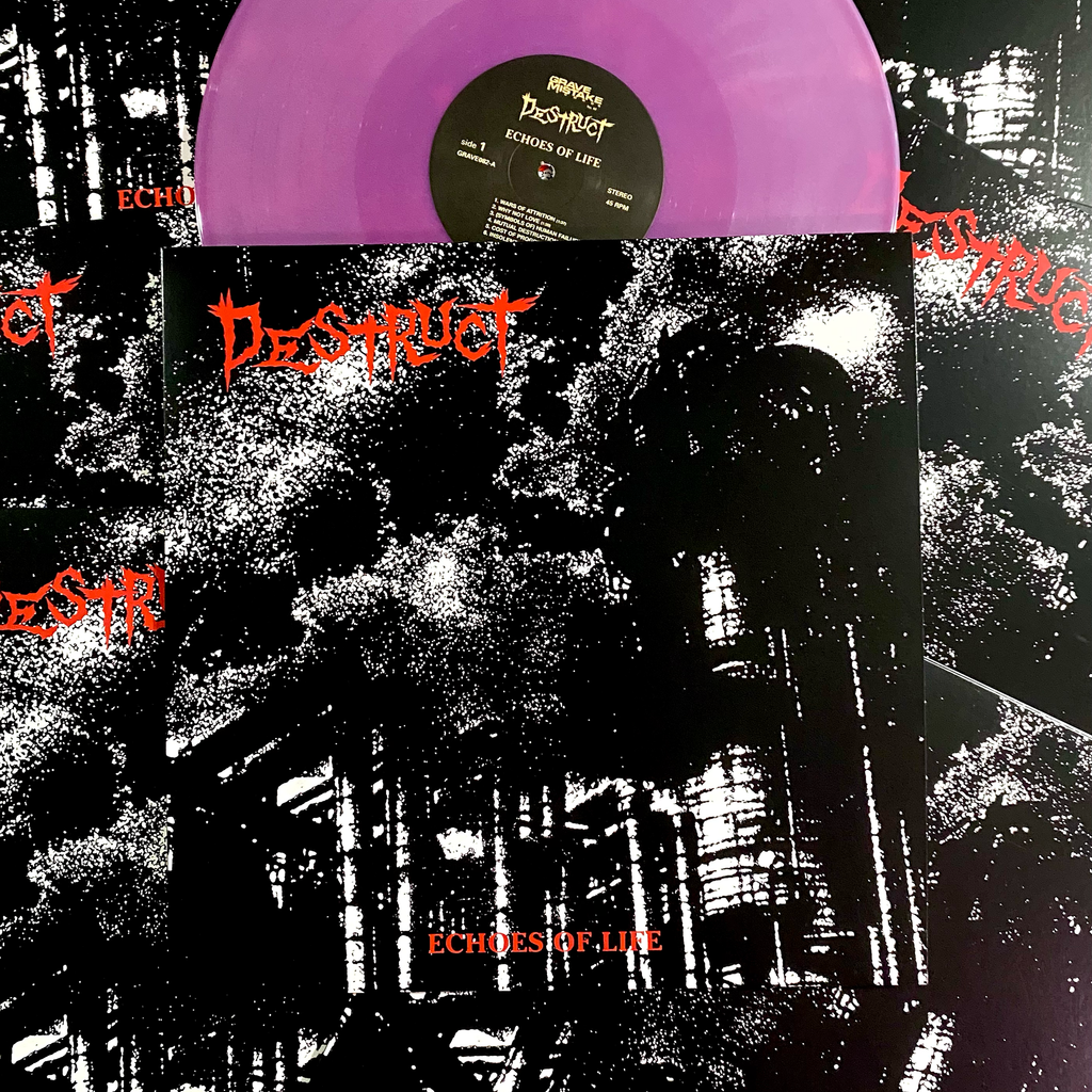 DESTRUCT "Echoes of Life" LP (Light Purple Vinyl)