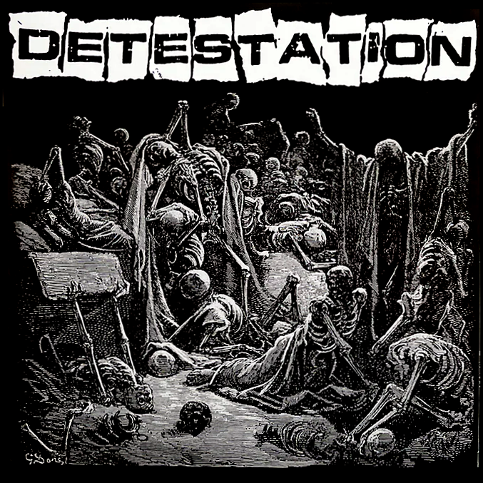 DETESTATION "S/T" LP