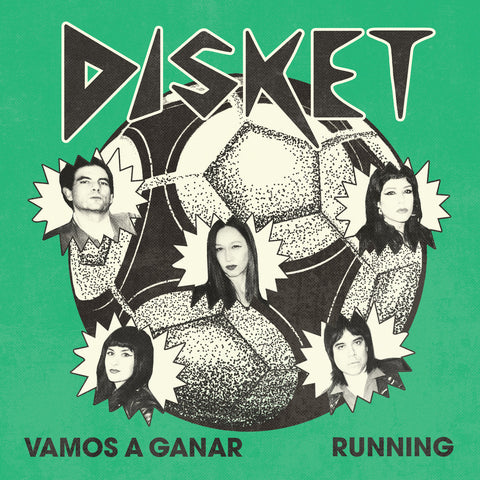 DISKET "Running b/w Vamos a Ganar" 7"