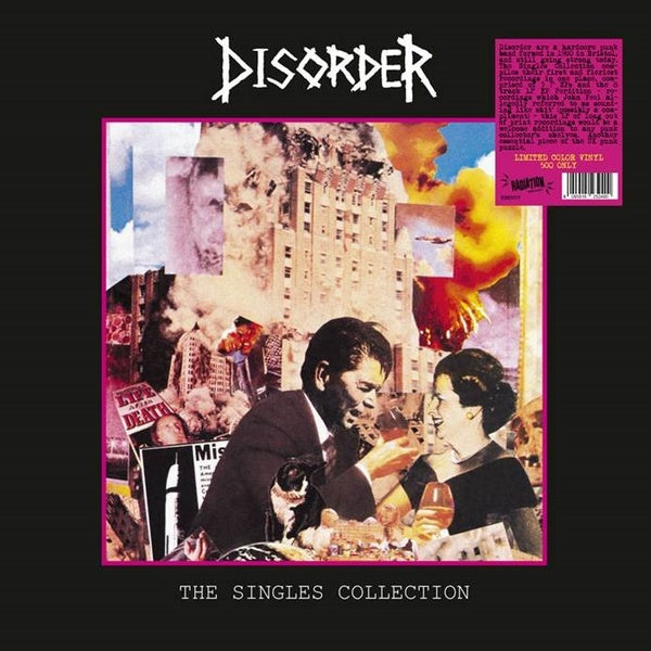 DISORDER "The Singles Collection" LP (Color Vinyl)