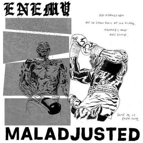 ENEMY "Malajusted" LP (White Vinyl)