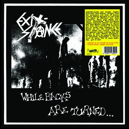 EXIT STANCE "While Backs are Turned …" LP (Color Vinyl)