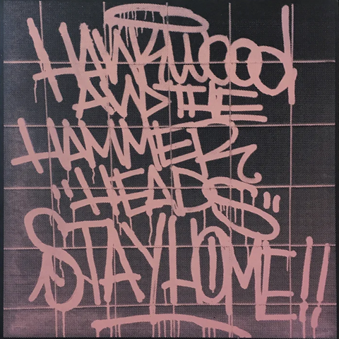 HANK WOOD AND THE HAMMERHEADS "Stay Home" LP
