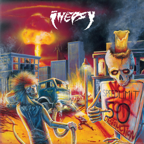 INEPSY "No Speed Limit for Destruction" LP (Color Vinyl)