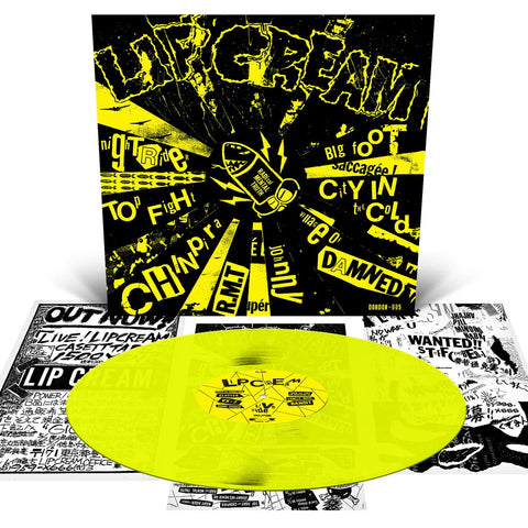 LIP CREAM "Big Foot Cassette" LP (Highlighter Yellow Vinyl)