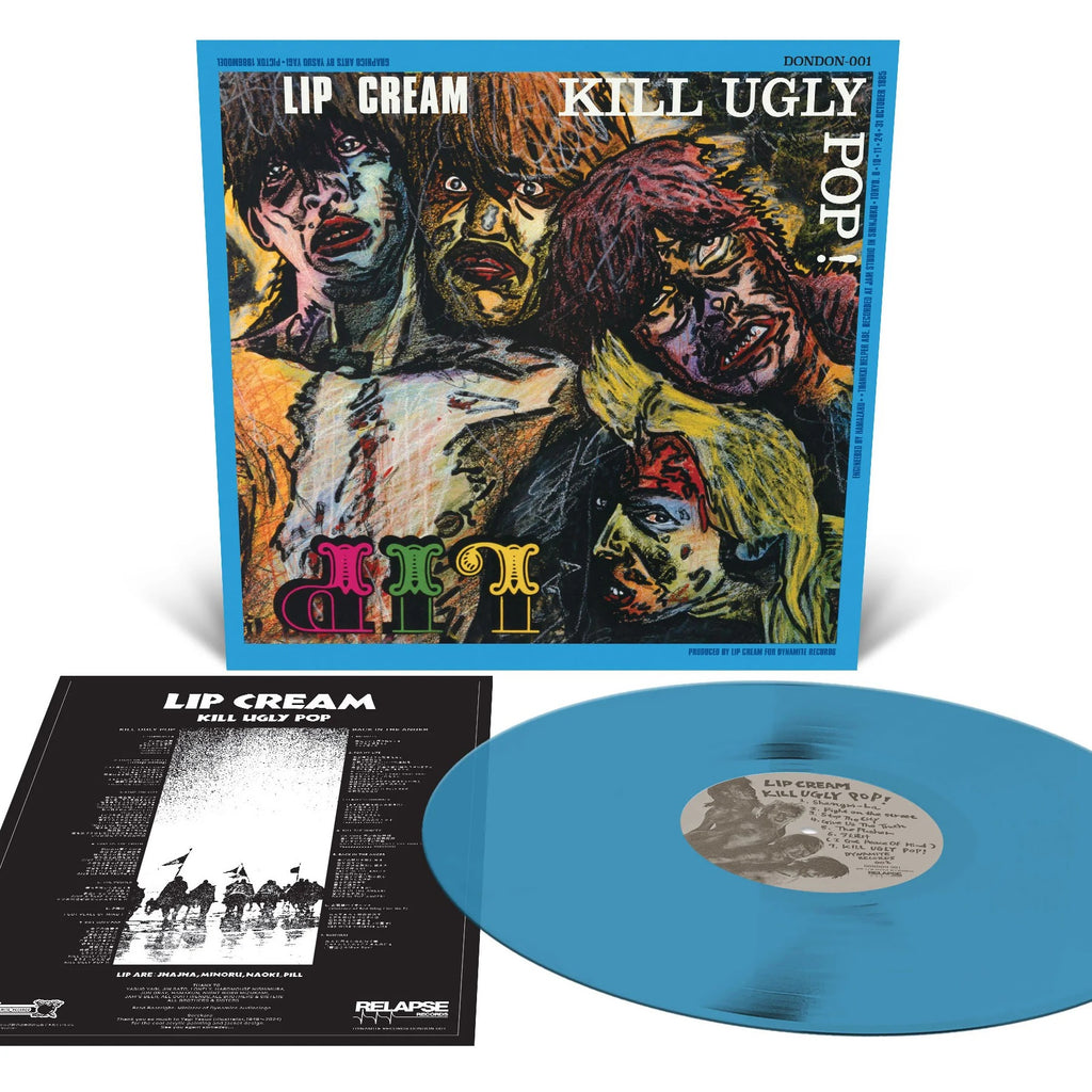 LIP CREAM "Kill Ugly Pop" LP (Royal Blue Vinyl)