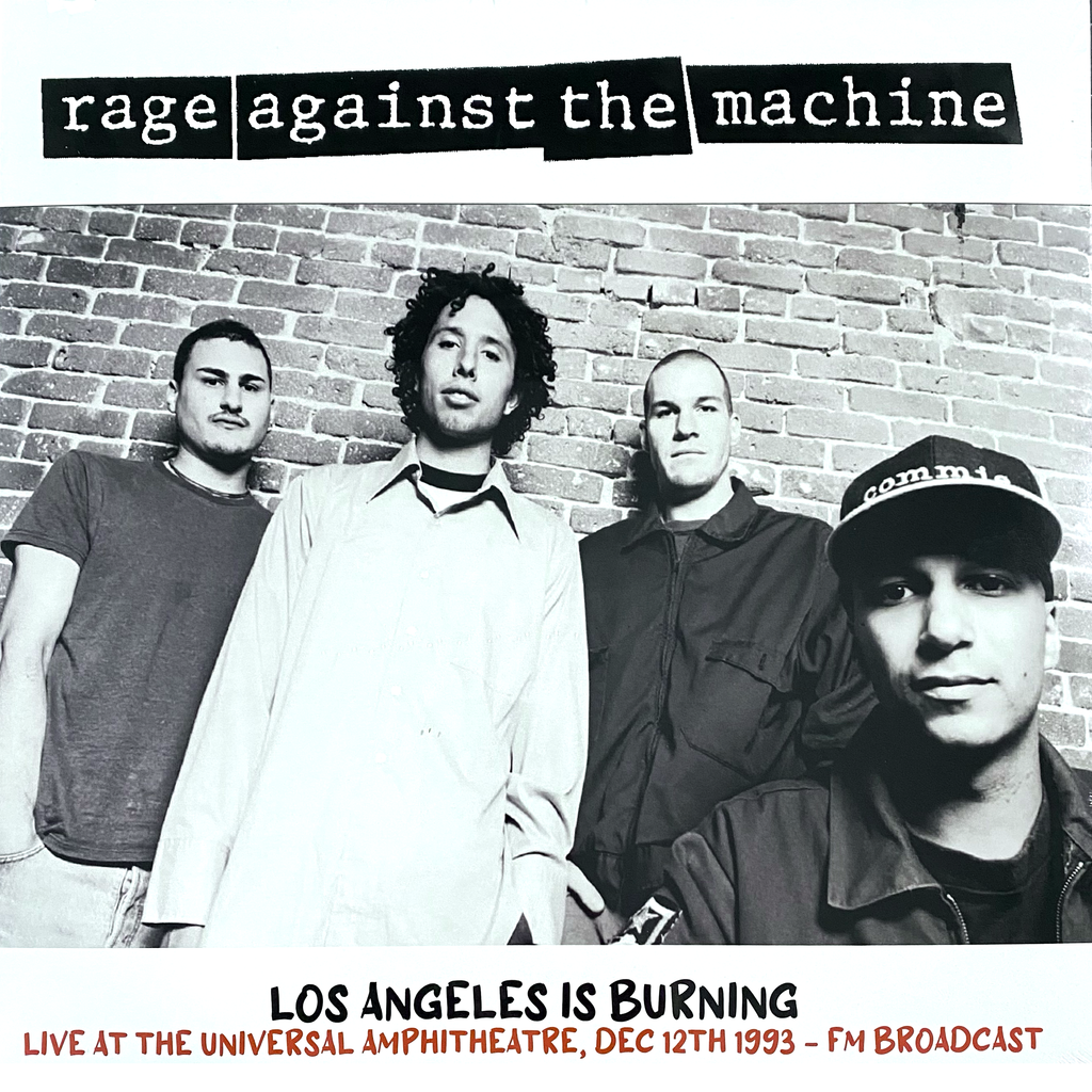 RAGE AGAINST THE MACHINE "Los Angeles is Burning: Live at the Universal Amitheater 12/12/93" LP