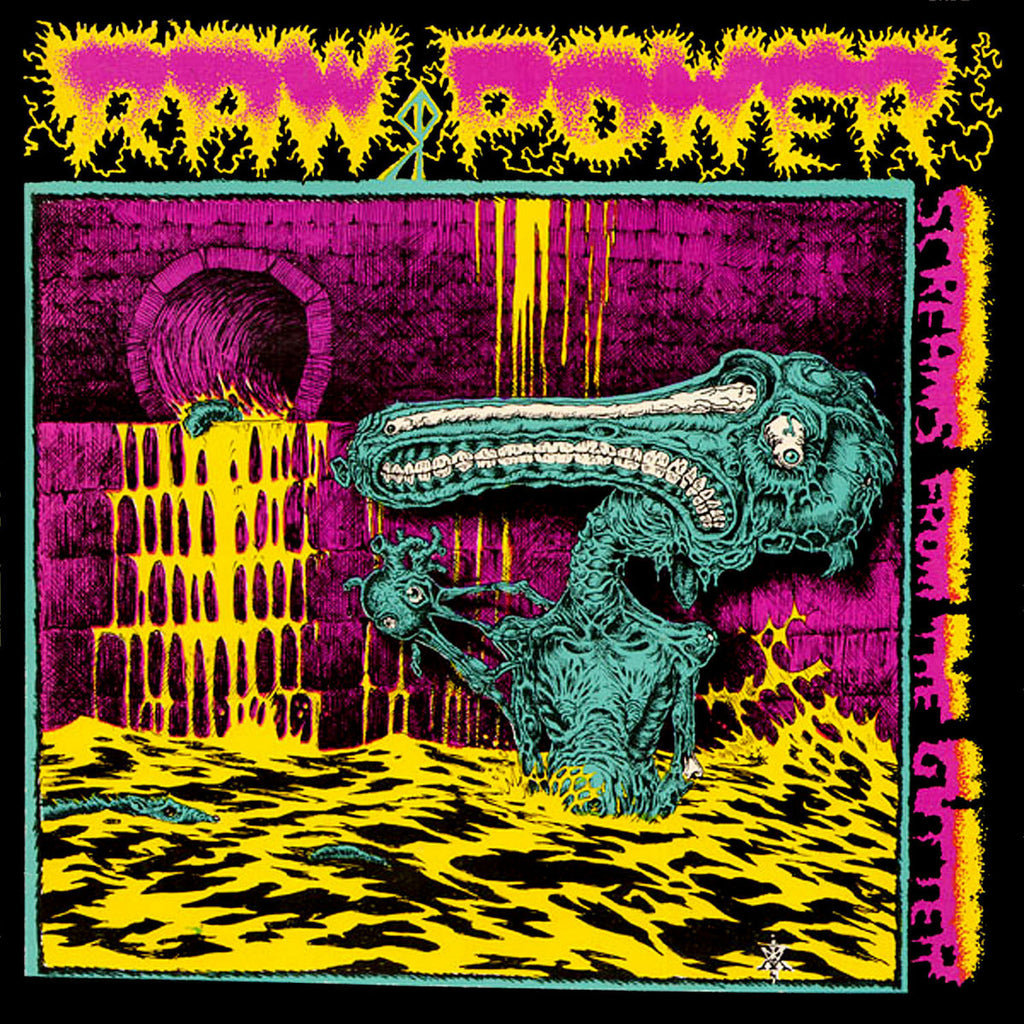 RAW POWER "Screams from the Gutter" LP