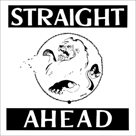 STRAIGHT AHEAD "S/T" LP (Opaque Red Vinyl)
