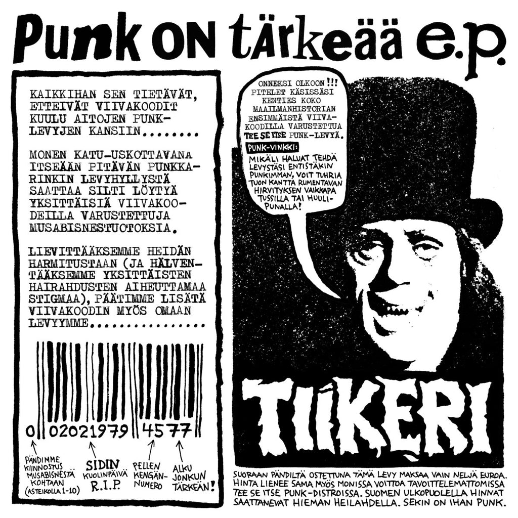 TIIKERI "Punk on Tarkeaa" 7"