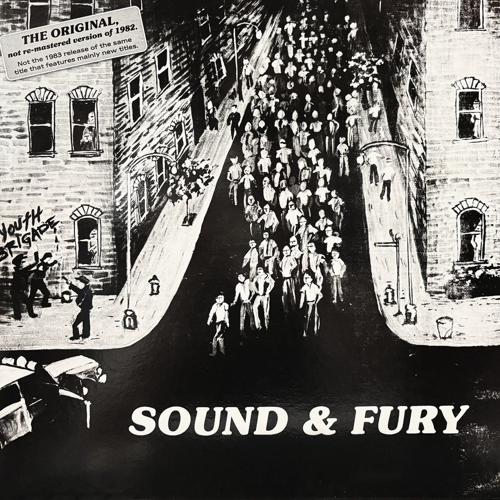 YOUTH BRIGADE "Sound & Fury: The Original Not-Remastered Version" LP