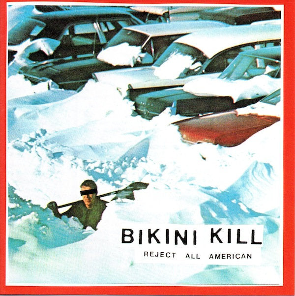 BIKINI KILL "Reject All American" LP (Red Vinyl)
