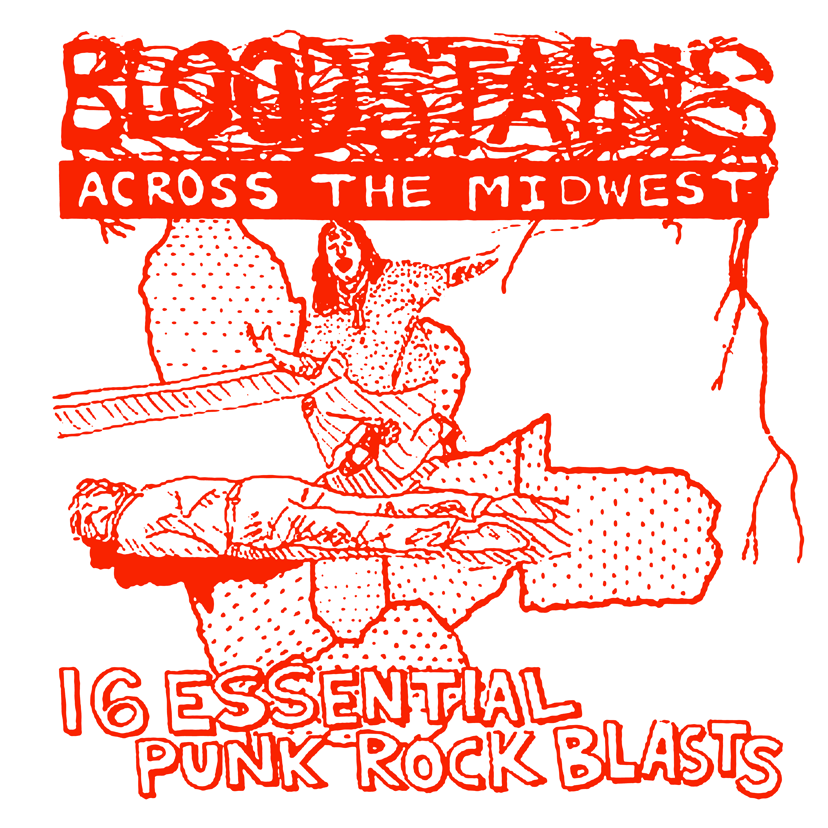 V/A "Bloodstains Across the Midwest" Compilation LP