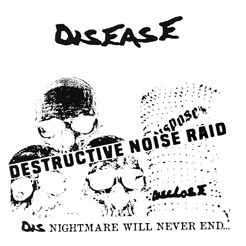 DISEASE "Destructive Noise Raid" 7"