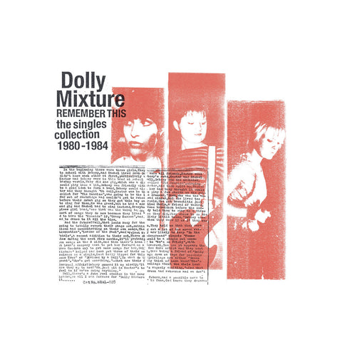 DOLLY MIXTURE "Remember This: The Singles Collection 1980-1984" LP