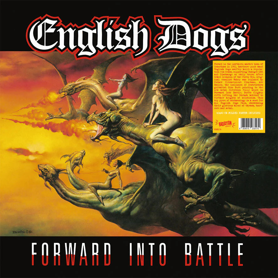 ENGLISH DOGS "Forward into Battle" LP