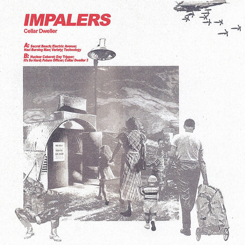 IMPALERS "Cellar Dweller" LP (Clear w/ Black Smoke Vinyl)