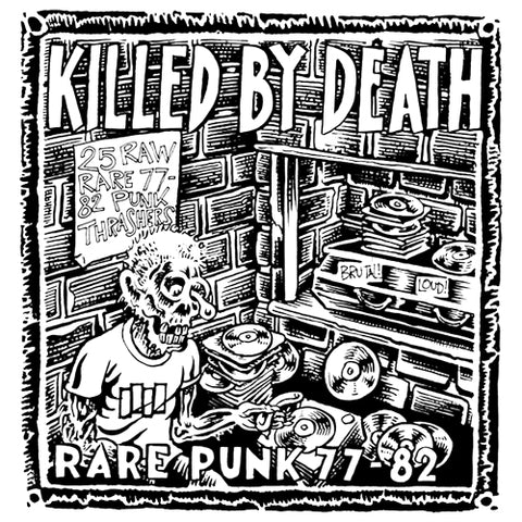 V/A "KILLED BY DEATH Vol. 1: Rare Punk 77-82" Compilation LP
