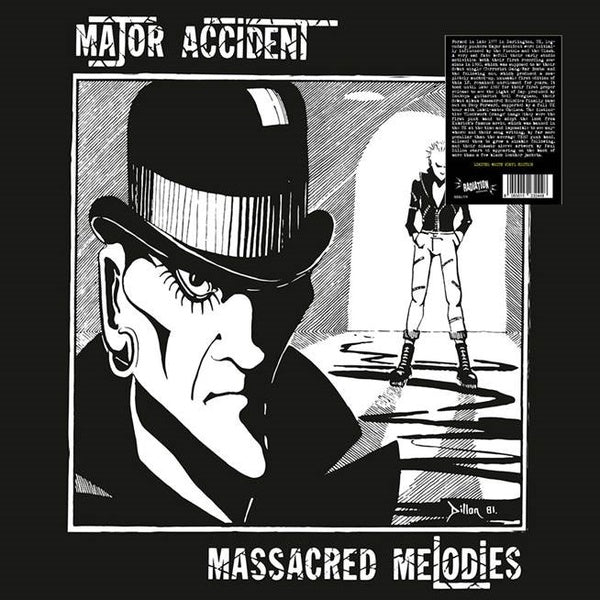 MAJOR ACCIDENT "Massacred Melodies" LP (White Vinyl)