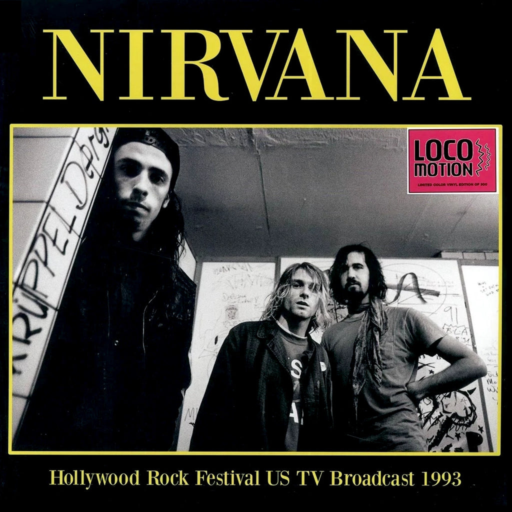 NIRVANA "Hollywood Rock Festival 1993 - US TV Broadcast" 2xLP (Color Vinyl)