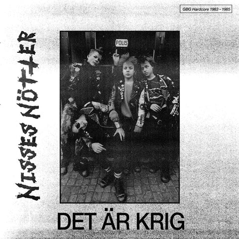 NISSES NOTTER "Det Ar Krig (83 to 85)" LP