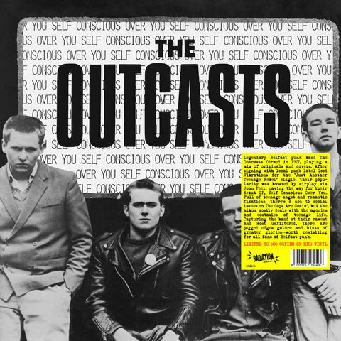 OUTCASTS, THE "Self Conscious Over You" LP (Color Vinyl)