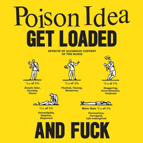 POISON IDEA "Get Loaded and Fuck" LP