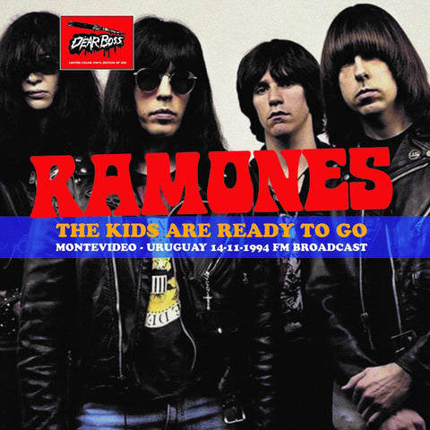 RAMONES "The Kids Are Ready To Go - Montevideo, Uruguay, 11/14/94 FM Broadcast" LP