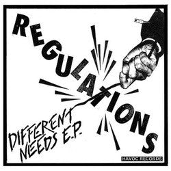 REGULATIONS "Different Needs" 7"