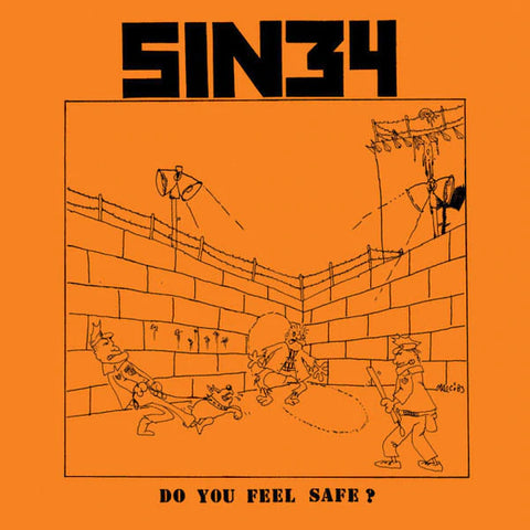 SIN 34 "Do You Feel Safe?" LP
