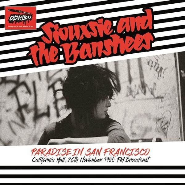 SIOUXSIE & THE BANSHEES "Paradise in San Francisco 11/26/80 FM Broadcast" LP
