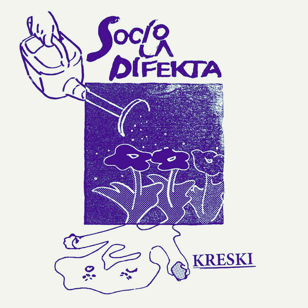 SOCIO LA DIFEKTA "Kreski" 7" (Peach Vinyl)