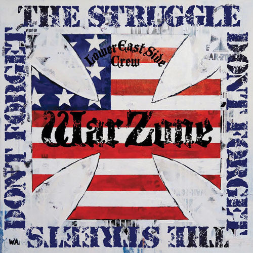 WARZONE "Don't Forget the Struggle, Don't Forget the Streets" LP (Color Vinyl)