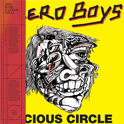 ZERO BOYS "Vicious Circle" LP (25th Anniversary Edition / RED VINYL)